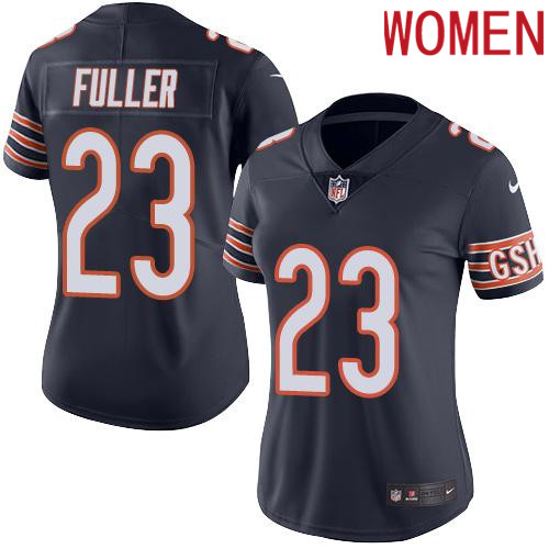 2019 Women Chicago Bears #23 Fuller BLUE Nike Vapor Untouchable Limited NFL Jersey